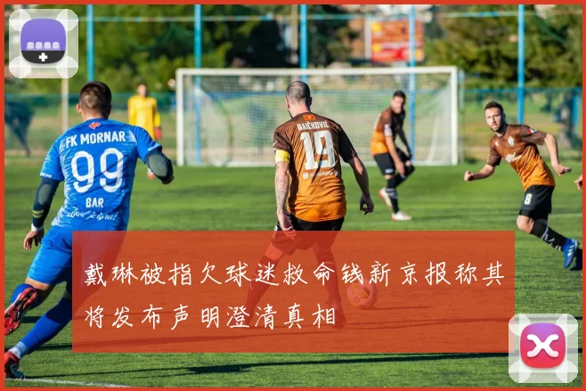 戴琳被指欠球迷救命钱新京报称其将发布声明澄清真相
