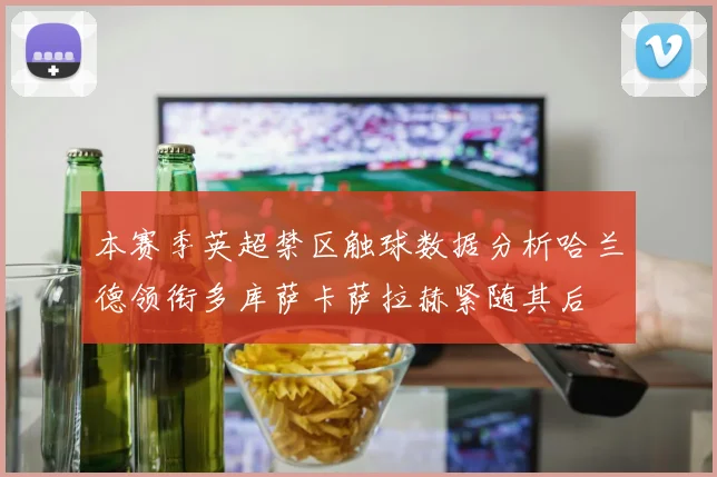 本赛季英超禁区触球数据分析哈兰德领衔多库萨卡萨拉赫紧随其后